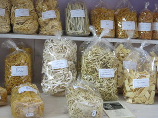 Nudelsorten im Weltladen